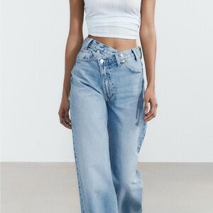 Zara- BRAND NEW TAG ON Light Blue Flare Jeans